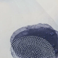 Sealskin Douchegordijn Mood 180x200cm Blauw/wht -Badkamer Verkoop Winkel 123 2800