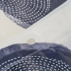 Sealskin Douchegordijn Mood 180x200cm Blauw/wht -Badkamer Verkoop Winkel 123 2801