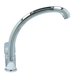 OK Keukenkraan Met Hoog Gebogen Uitloop En Hendel Chroom -Badkamer Verkoop Winkel 123 2836