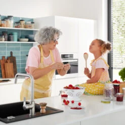 Grohe Quickfix Keukenkraan Start Lage Uitloop Supersteel -Badkamer Verkoop Winkel 123 2860