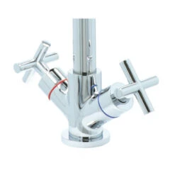 Aqualino Keukenkraan Ceronda 2-knops Chroom -Badkamer Verkoop Winkel 123 2883