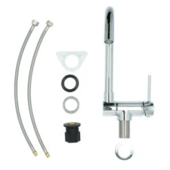 Atlantic Keukenkraan Carson Inklapbaar Met Hendel Chroom -Badkamer Verkoop Winkel 123 2945