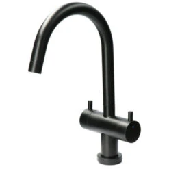 Atlantic Keukenkraan Adrian 2-knops Zwart