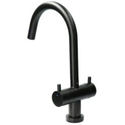 Atlantic Keukenkraan Adrian 2-knops Zwart -Badkamer Verkoop Winkel 123 2980