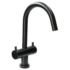 Atlantic Keukenkraan Adrian 2-knops Zwart -Badkamer Verkoop Winkel 123 2984