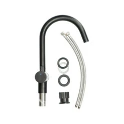 Atlantic Keukenkraan Adrian 2-knops Zwart -Badkamer Verkoop Winkel 123 2986