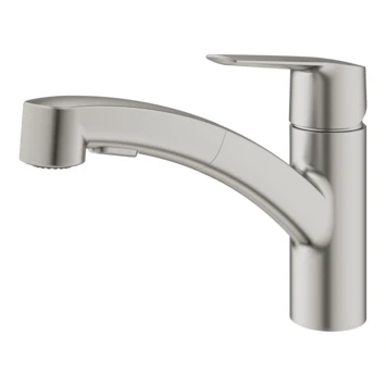 Grohe Keukenkraan Start Dual Spray QuickFix Supersteel (RVS Look) 5 Grohe Keukenkraan Start Dual Spray QuickFix Supersteel (RVS Look) - Afbeelding 3