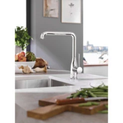 GROHE Keukenkraan Essence L-size Met Hendel Chroom 12 GROHE Keukenkraan Essence L-size Met Hendel Chroom -Badkamer Verkoop Winkel 123 3020