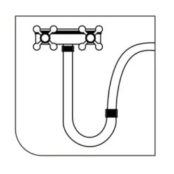 Tiger Stijgpijp Chroom 9 Tiger Stijgpijp Chroom -Badkamer Verkoop Winkel 123 3075