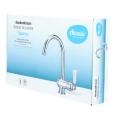 Atlantic Keukenkraan Charles Met Hendel Chroom -Badkamer Verkoop Winkel 123 3117