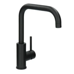 Handson Keukenkraan Olivier Met Hendel Mat Zwart 22 Handson Keukenkraan Olivier Met Hendel Mat Zwart -Badkamer Verkoop Winkel 123 3132