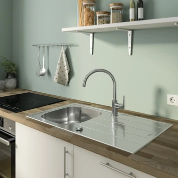 Grohe Keukenkraan Start Flow Hoge Uitloop QuickFix Chroom 6 Grohe Keukenkraan Start Flow Hoge Uitloop QuickFix Chroom - Afbeelding 4