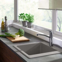 Hansgrohe Keukenkraan MyCube M Met Hendel Chroom (H) 23,4cm -Badkamer Verkoop Winkel 123 3169