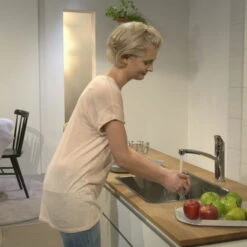 Hansgrohe Keukenkraan MyCube M Met Hendel Chroom (H) 23,4cm -Badkamer Verkoop Winkel 123 3171