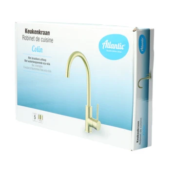 Atlantic Keukenkraan Colin Met Hendel Messing 15 Atlantic Keukenkraan Colin Met Hendel Messing - Afbeelding 13
