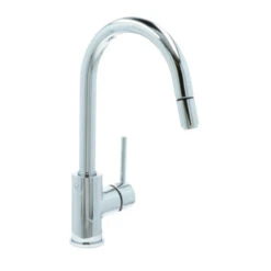 Atlantic Keukenkraan Jeremy Met Hendel En Uittrekbare Sproeikop Chroom -Badkamer Verkoop Winkel 123 3275