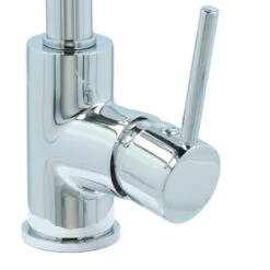 Atlantic Keukenkraan Jeremy Met Hendel En Uittrekbare Sproeikop Chroom -Badkamer Verkoop Winkel 123 3277