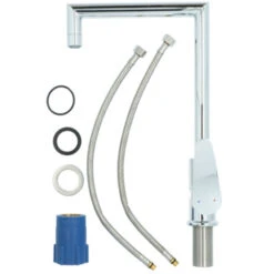 Absolut Keukenkraan Fasso Met Hendel Chroom -Badkamer Verkoop Winkel 123 3293