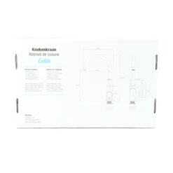 Atlantic Keukenkraan Colin Met Hendel Chroom -Badkamer Verkoop Winkel 123 3318