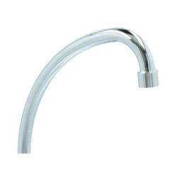 Handson Keukenkraan Thomas 2-knops Chroom Met Uitloop 235mm -Badkamer Verkoop Winkel 123 3328