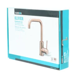 Handson Keukenkraan Olivier Met Hendel Koper 26 Handson Keukenkraan Olivier Met Hendel Koper -Badkamer Verkoop Winkel 123 3343