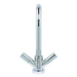 Aqualino Keukenkraan Fortore 2-knops Chroom -Badkamer Verkoop Winkel 123 3379