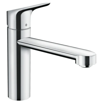 Hansgrohe Keukenkraan Focus M43 Met Hendel Chroom 120 3 Hansgrohe Keukenkraan Focus M43 Met Hendel Chroom 120