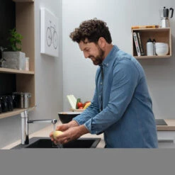 Hansgrohe Keukenkraan Focus M43 Met Hendel Chroom 120 11 Hansgrohe Keukenkraan Focus M43 Met Hendel Chroom 120 -Badkamer Verkoop Winkel 123 3402