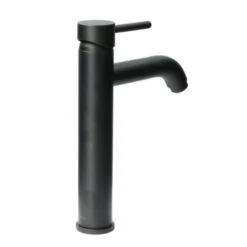 Atlantic Wastafelkraan Spencer Met Hendel Zwart -Badkamer Verkoop Winkel 123 3409