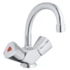 Grohe Wastafelkraan Costa Trend 2-knops Chroom -Badkamer Verkoop Winkel 123 3415