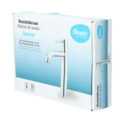 Atlantic Wastafelkraan Spencer Met Hendel Chroom 22 Atlantic Wastafelkraan Spencer Met Hendel Chroom -Badkamer Verkoop Winkel 123 3427