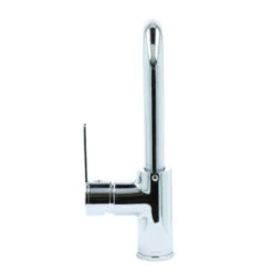 Atlantic Wastafelkraan Micah Met Hendel Chroom -Badkamer Verkoop Winkel 123 3434