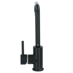 Absolut Wastafelkraan Haiti Met Hendel En Pop-up Afvoerplug Zwart -Badkamer Verkoop Winkel 123 3475