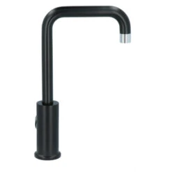 Absolut Wastafelkraan Haiti Met Hendel En Pop-up Afvoerplug Zwart -Badkamer Verkoop Winkel 123 3477