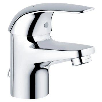 GROHE Wastafelkraan Swift S-size Met Hendel En Ketting Chroom 3 GROHE Wastafelkraan Swift S-size Met Hendel En Ketting Chroom