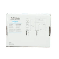 Atlantic Wastafelkraan Parker Met Hendel Zwart -Badkamer Verkoop Winkel 123 3501