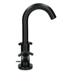 Absolut Wastafelkraan Post 2-knops Zwart -Badkamer Verkoop Winkel 123 3527