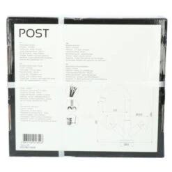 Absolut Wastafelkraan Post 2-knops Zwart -Badkamer Verkoop Winkel 123 3538