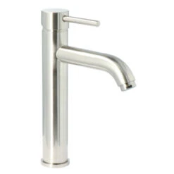 Atlantic Wastafelkraan Spencer Met Hendel RVS -Badkamer Verkoop Winkel 123 3545