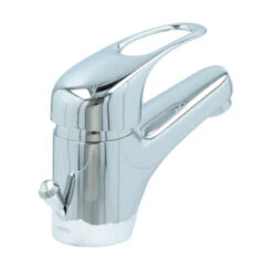 Handson Wastafelkraan Ralph Met Waste Chroom -Badkamer Verkoop Winkel 123 3572