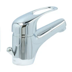 Handson Wastafelkraan Ralph Met Waste Chroom -Badkamer Verkoop Winkel 123 3577