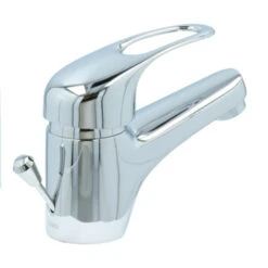 Handson Wastafelkraan Ralph Met Waste Chroom -Badkamer Verkoop Winkel 123 3578