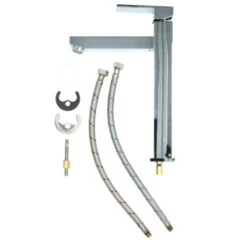 Aqualino Wastafelkraan Panaro Hoog -Badkamer Verkoop Winkel 123 3607