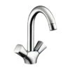 Hansgrohe Wastafelkraan MyCube 2-knops Chroom 2 Hansgrohe Wastafelkraan MyCube 2-knops Chroom -Badkamer Verkoop Winkel 123 3628