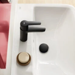 Grohe Wastafelkraan Start M-size QuickFix Mat Zwart 17 Grohe Wastafelkraan Start M-size QuickFix Mat Zwart -Badkamer Verkoop Winkel 123 3691