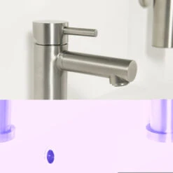 Tiger Wastafelkraan Boston Met Hendel RVS 13 Tiger Wastafelkraan Boston Met Hendel RVS -Badkamer Verkoop Winkel 123 3717