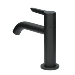 Atlantic Fonteinkraan Riley Met Hendel Zwart -Badkamer Verkoop Winkel 123 3753