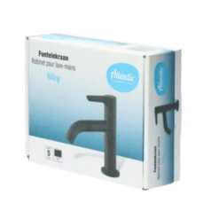 Atlantic Fonteinkraan Riley Met Hendel Zwart -Badkamer Verkoop Winkel 123 3760