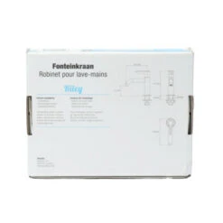 Atlantic Fonteinkraan Riley Met Hendel Zwart -Badkamer Verkoop Winkel 123 3761