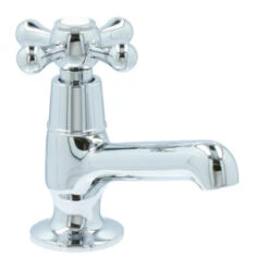 Handson Fonteinkraan Louise Met Draaiknop Chroom -Badkamer Verkoop Winkel 123 3775